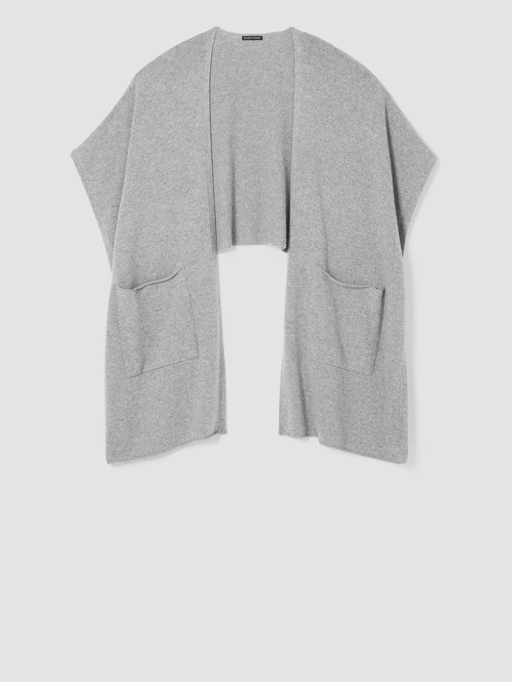 Recycled Cashmere Wool Pocket Wrap