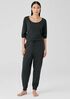 Organic Cotton Interlock Jogger Sleep Pant