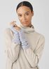 Cotton and Recycled Cashmere Glovelettes