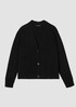 Cotton and Recycled Cashmere V-Neck Cardigan