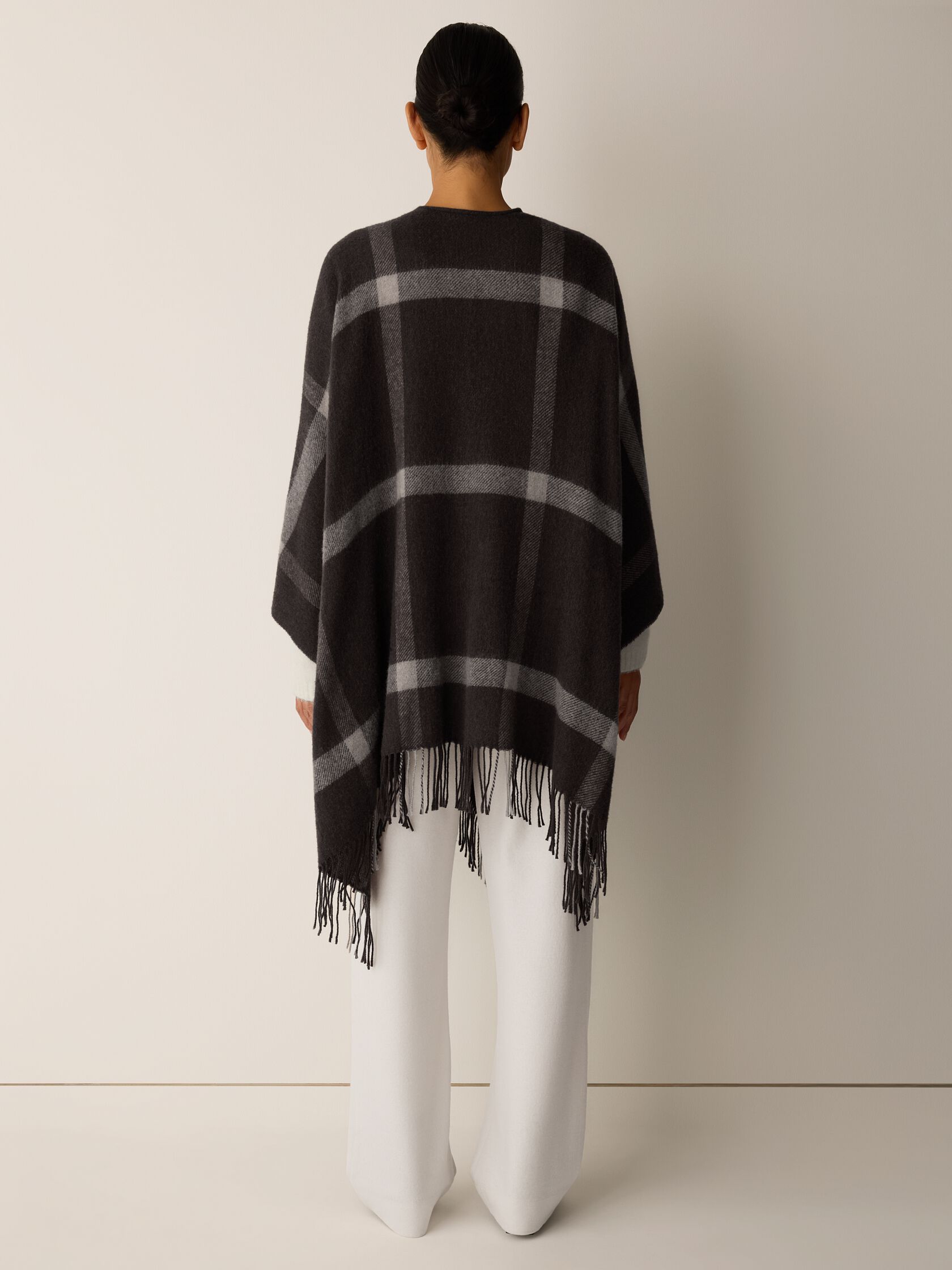 Soft Wool Plaid Serape