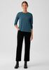 Organic Pima Cotton Jersey Long-Sleeve Tee
