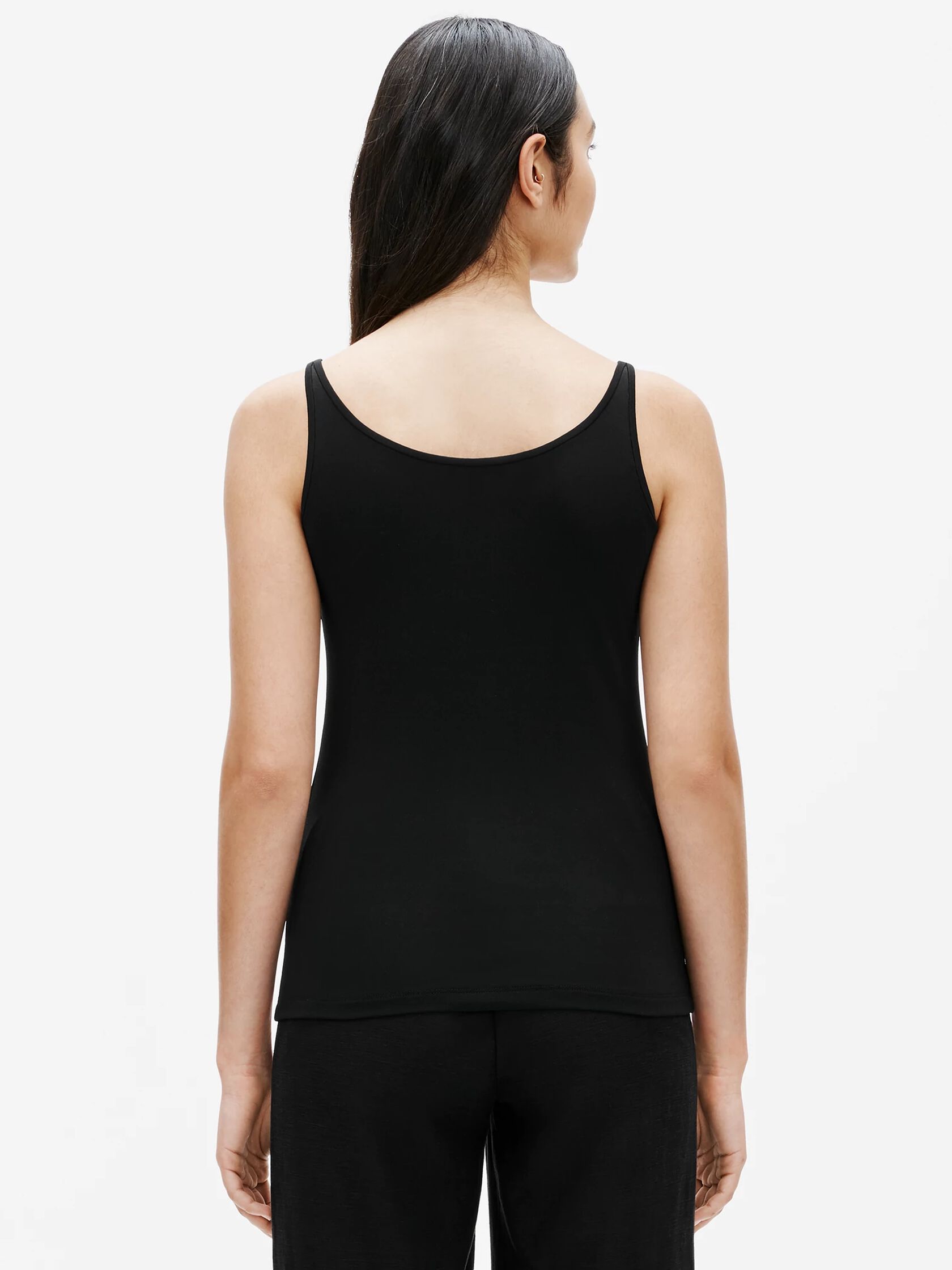 Stretch Silk Jersey Long Cami