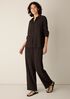 Woven Pliss&eacute; Classic Collar Shirt