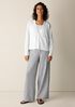 Organic Linen Cotton Slub Slouchy Cardigan