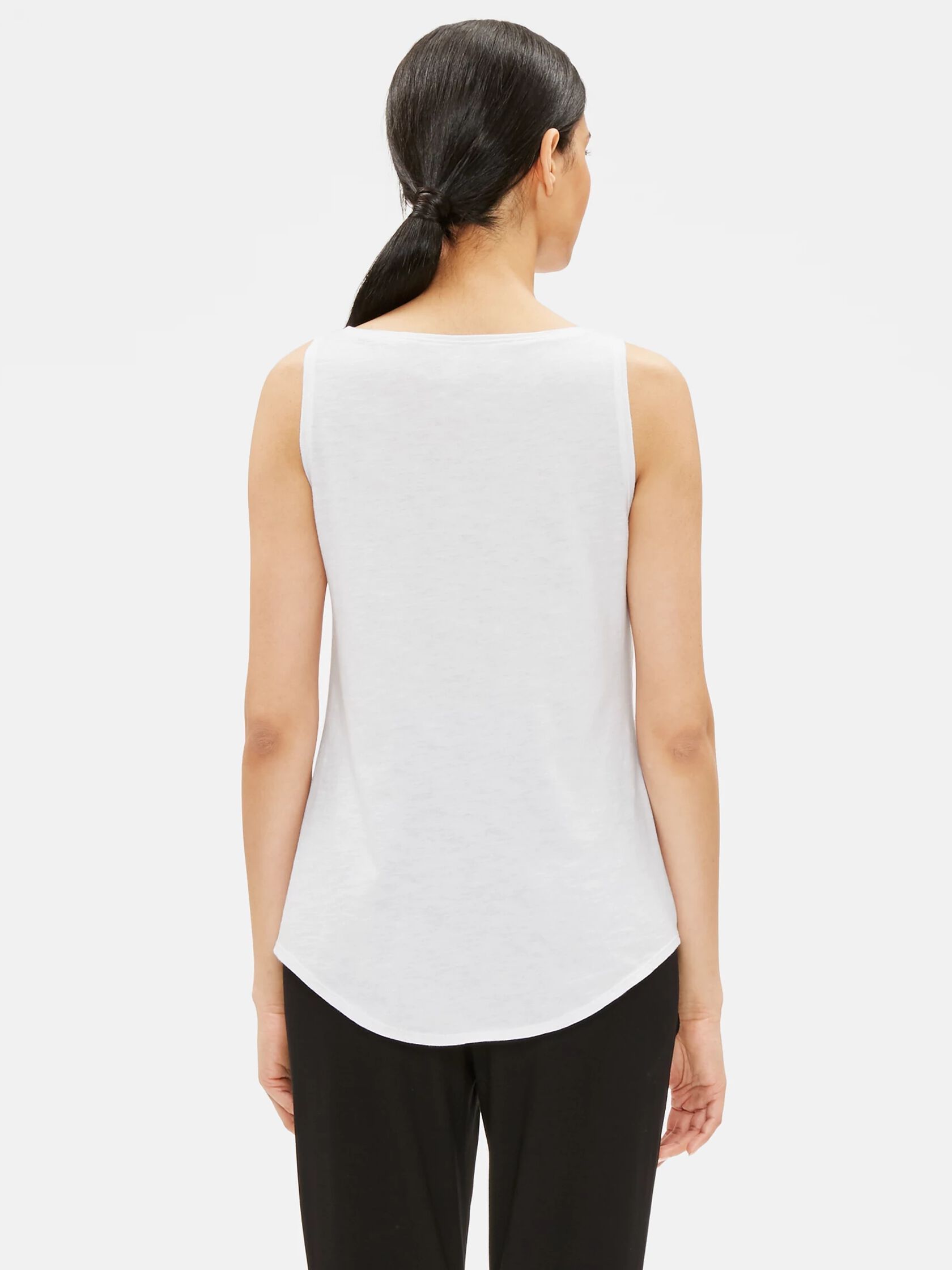 System Organic Cotton Slub Shirttail Shell