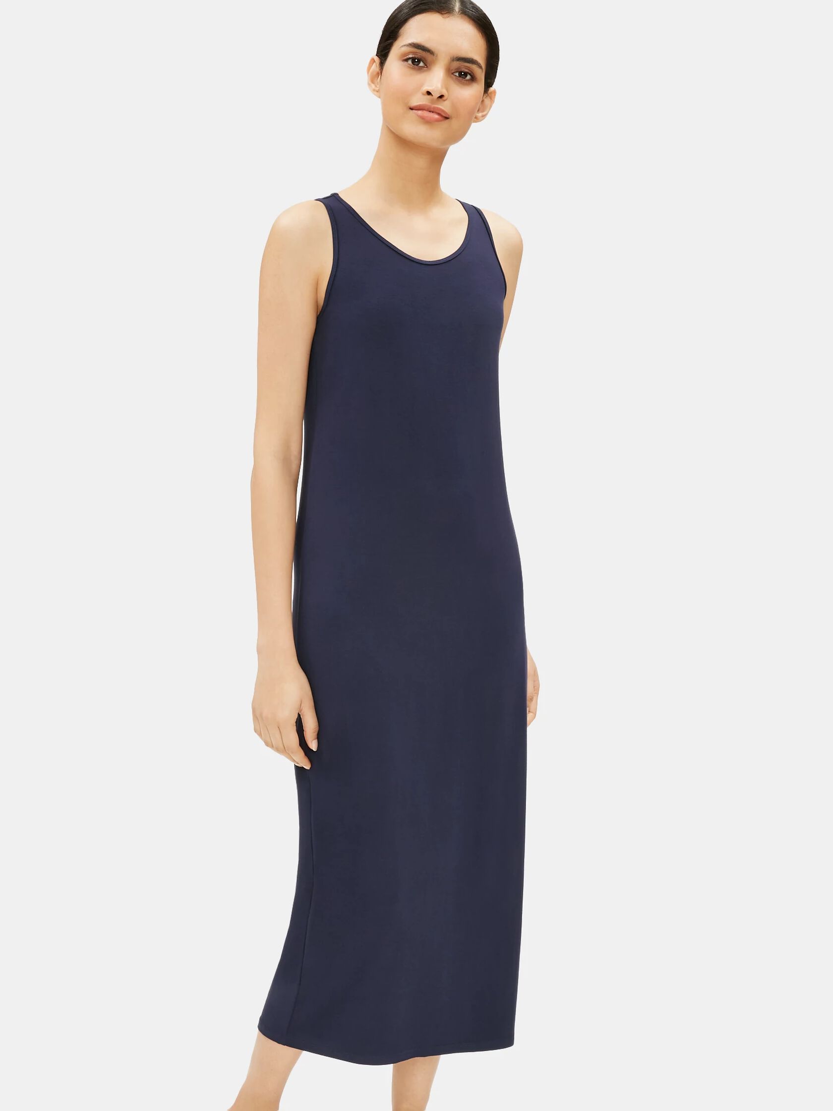 System Viscose Jersey Tank Dress