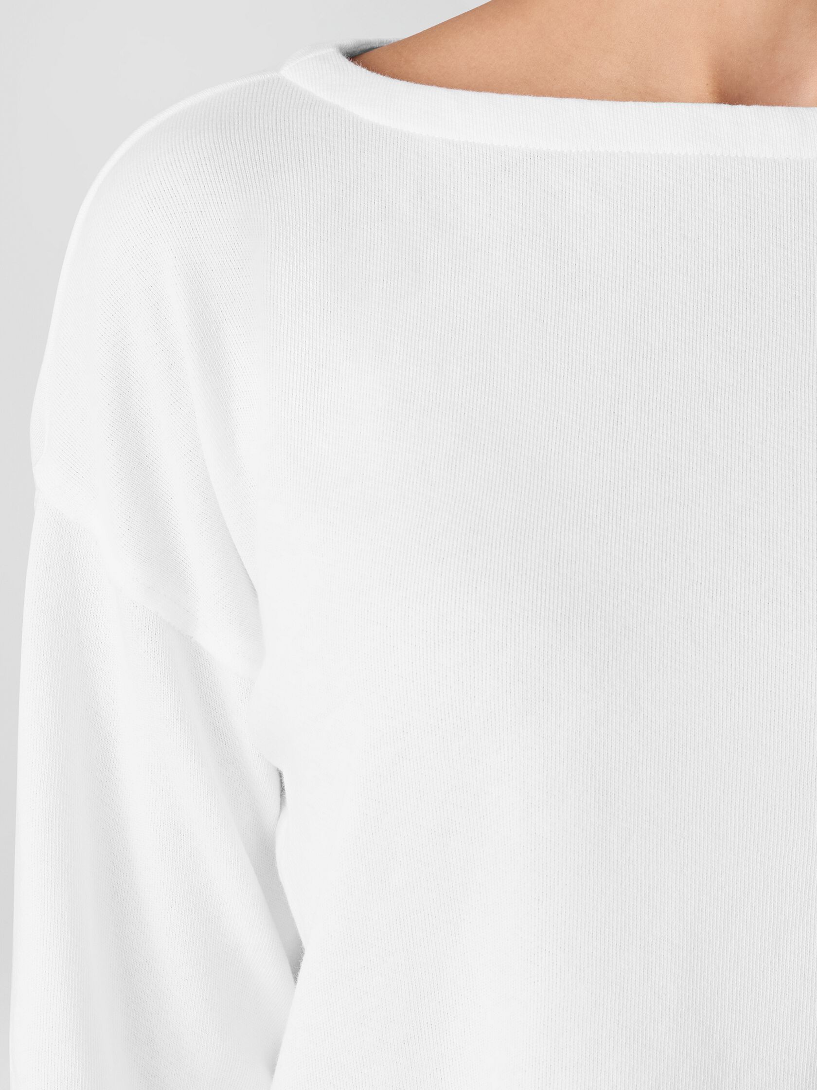 Lightweight Organic Cotton Terry Box-Top