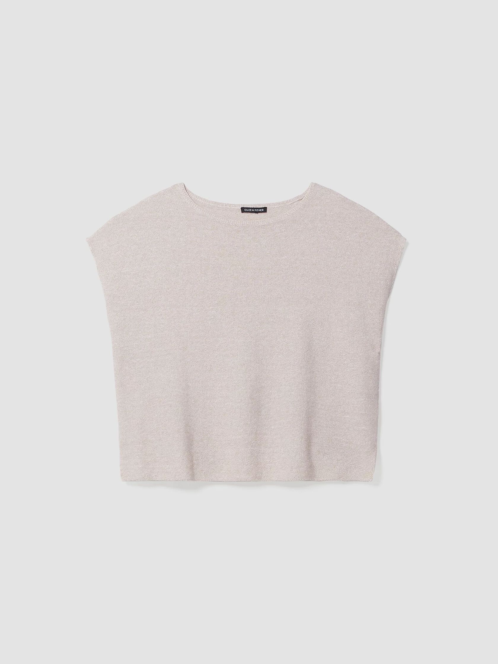 Organic Linen Cotton Square Top