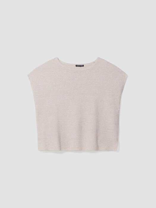 Organic Linen Cotton Square Top