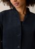 Organic Cotton Stretch Corduroy High Collar Jacket