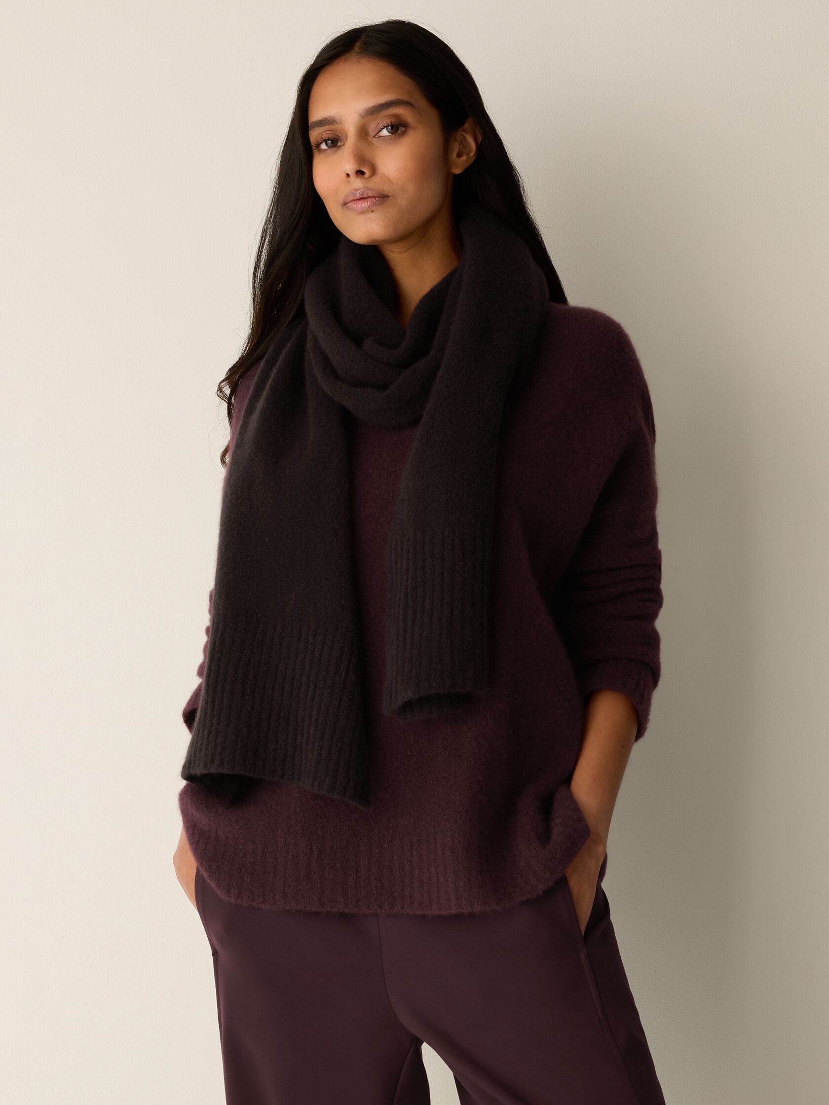 Cashmere Silk Boucle Bliss Scarf