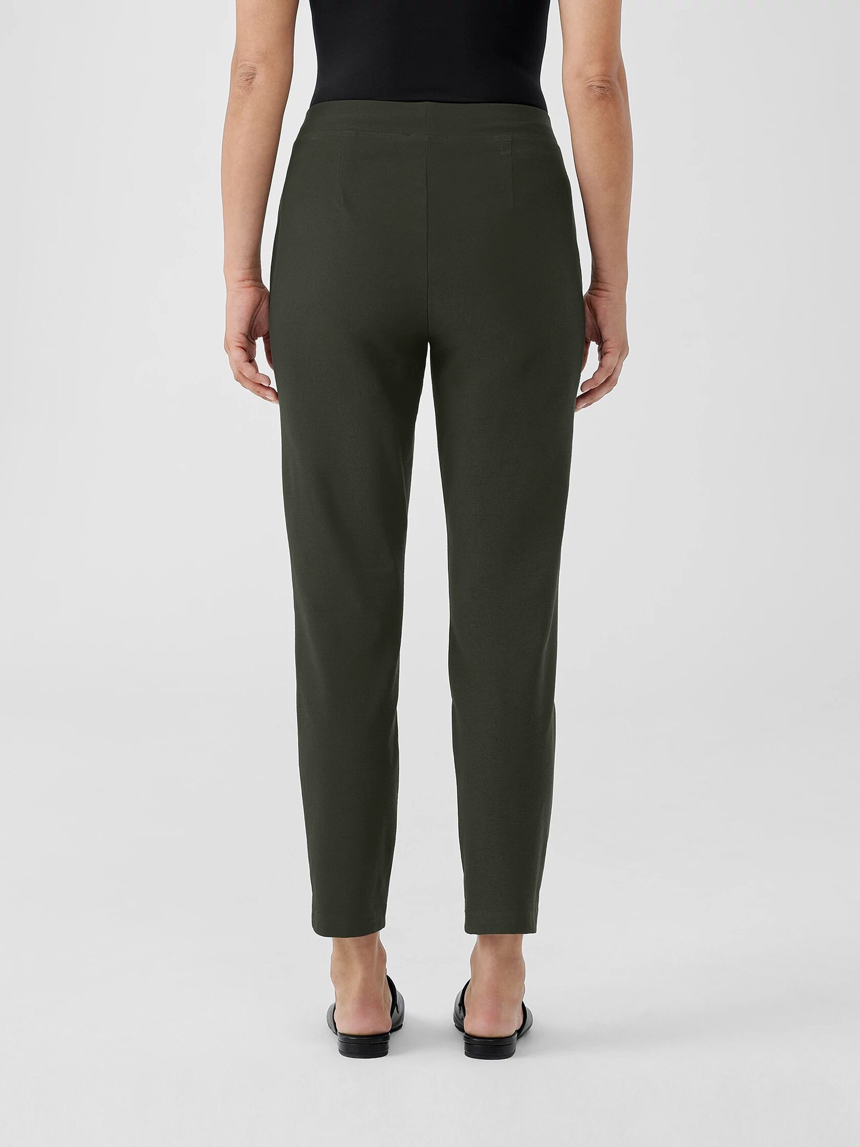 Washable Stretch Crepe Pant