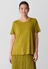 Organic Linen Jersey Crew Neck Tee