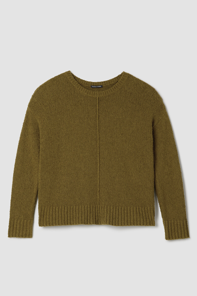 Cotton Fluff Crew Neck Top Cotton Fluff Crew Neck Top