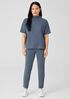 Pima Cotton Stretch Jersey High-Waisted Pant