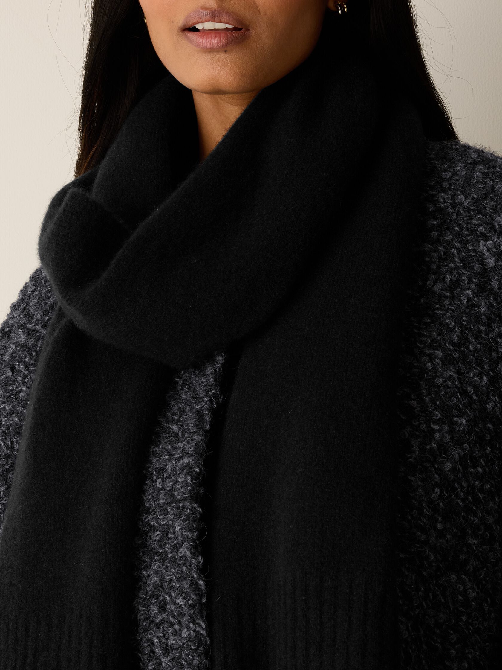 Cashmere Silk Boucle Bliss Scarf