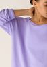 Garment-Dyed Organic Cotton Terry Bateau Neck Top