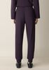 Waffle Cotton Blend Doubleknit Jogger Pant