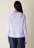 Organic Linen Cotton Slub Crew Neck Top