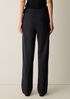 M&eacute;lange Felted Wool Jersey Full-Length Straight Trouser in&nbsp;Regenerative Wool