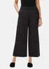 Soft Wool Flannel Wide-Leg Ankle Pant