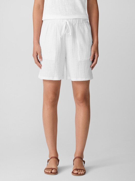 Organic Cotton Lofty Gauze Walking Shorts