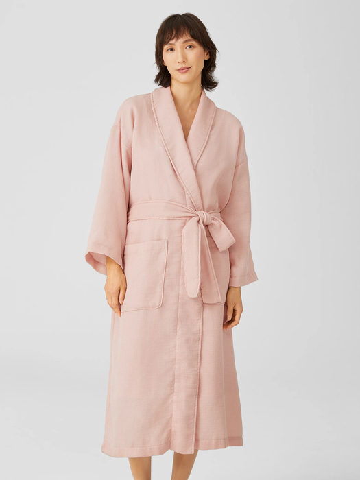 Organic Cotton Waffle Spa Robe