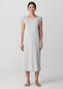 Mini Stripe Organic Cotton Jersey Sleep Dress