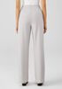 Boiled Wool Jersey Straight Pant