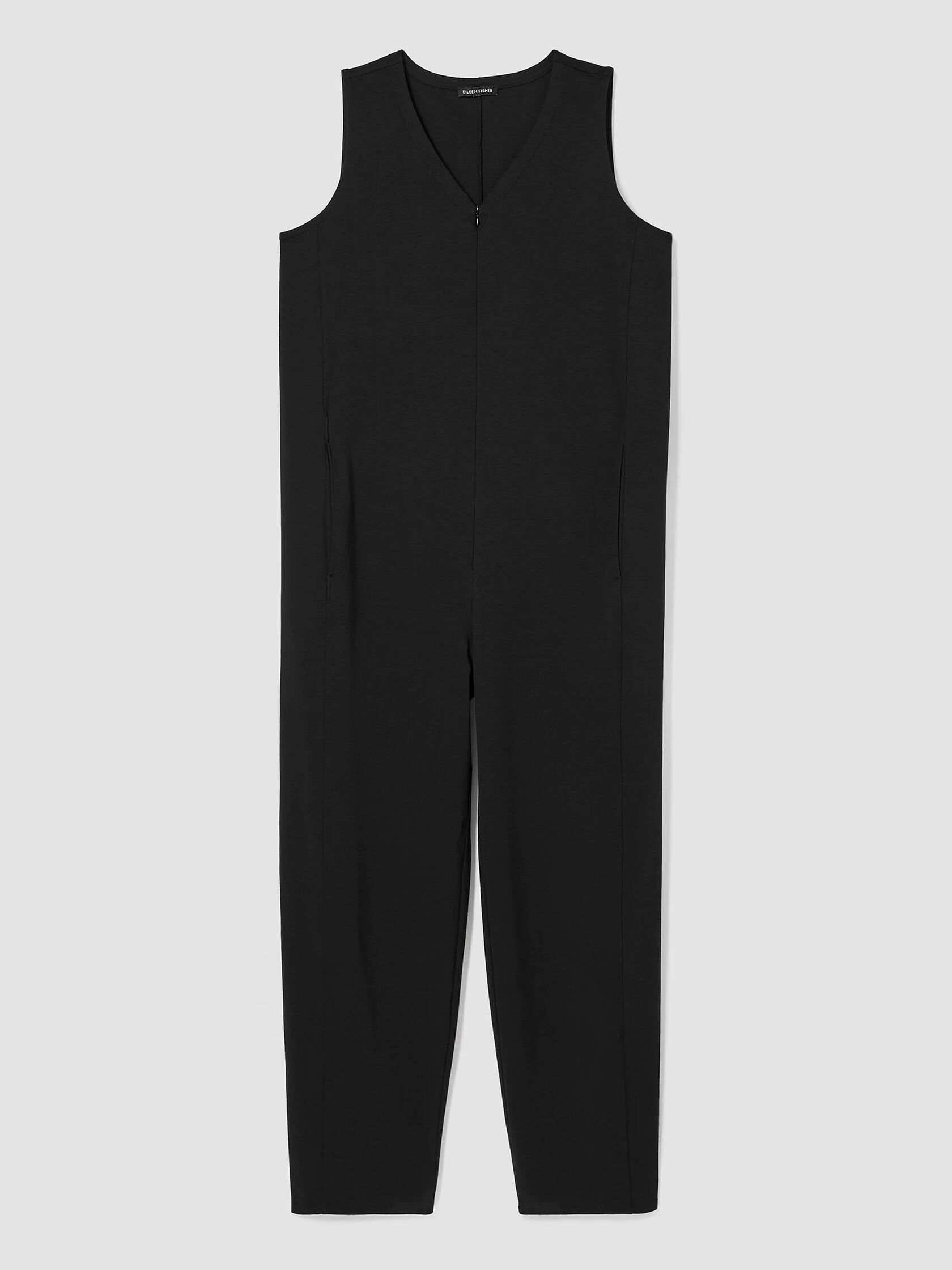 Cotton Ponte Lantern Jumpsuit