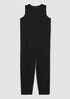 Cotton Ponte Lantern Jumpsuit