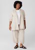 Organic Linen Long Blazer