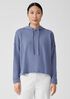 Organic Cotton French Terry Hooded Top