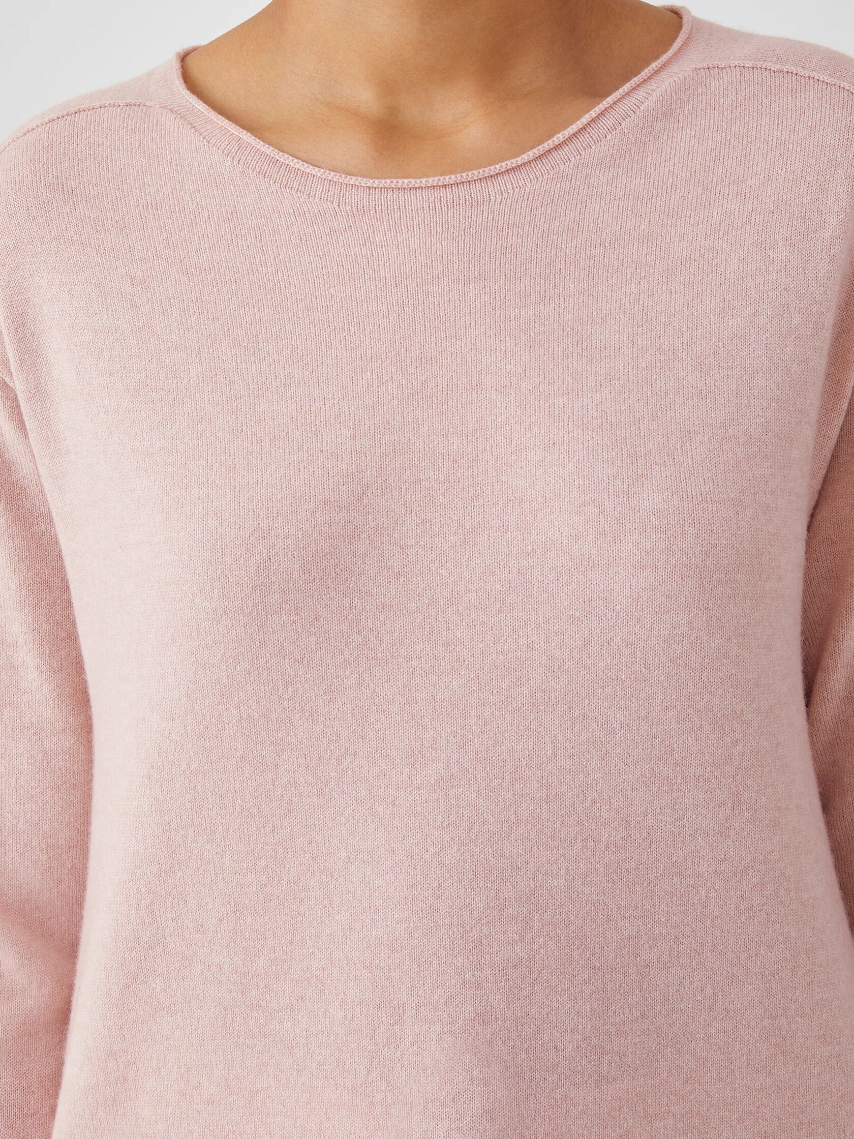 Italian Cashmere Crew Neck Top
