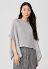 Organic Linen Gauze Poncho