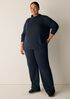 Cozy Brushed Terry Hug Kick Pant