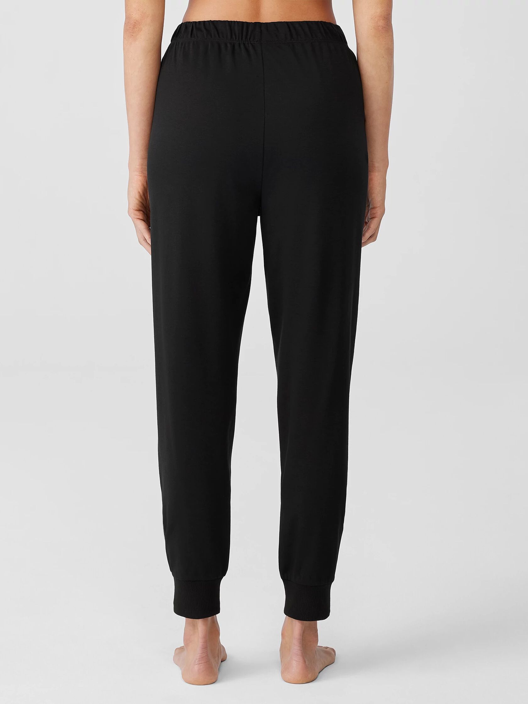 Organic Cotton Interlock Jogger Sleep Pant