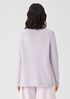 Peruvian Organic Cotton Crimp Turtleneck Top