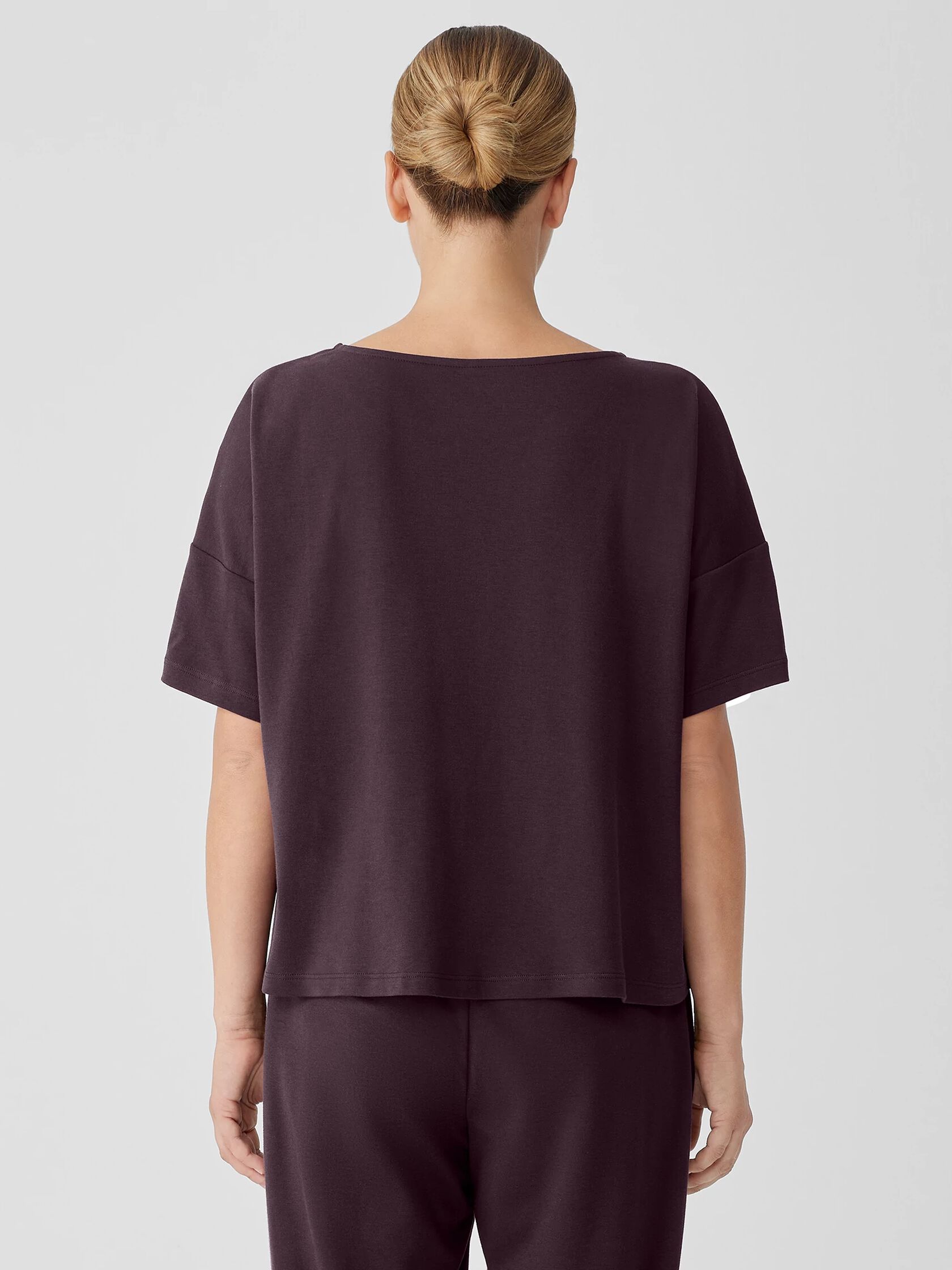 Cozy Organic Cotton Interlock Tee