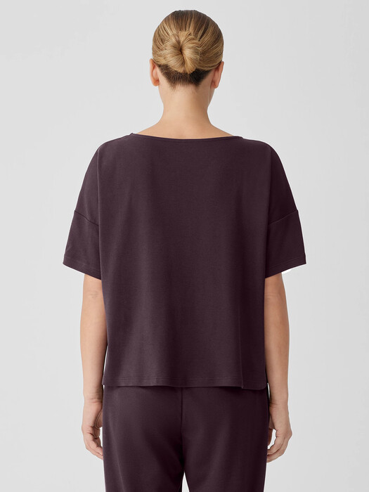 Cozy Organic Cotton Interlock Tee