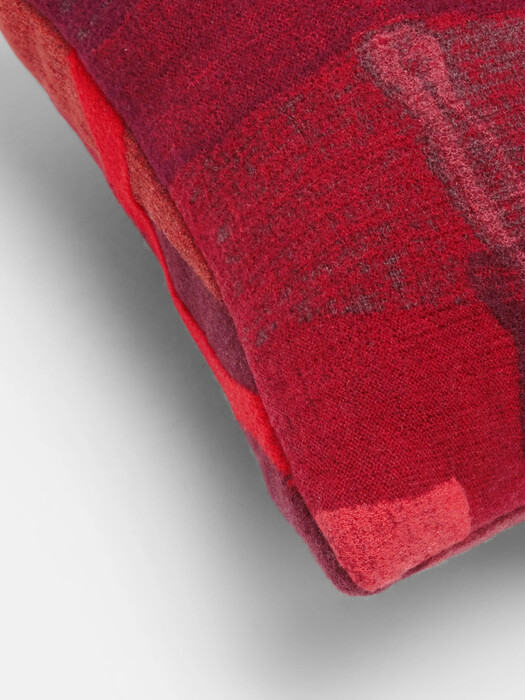 Waste No More Felted Pillow, 12" by 20"