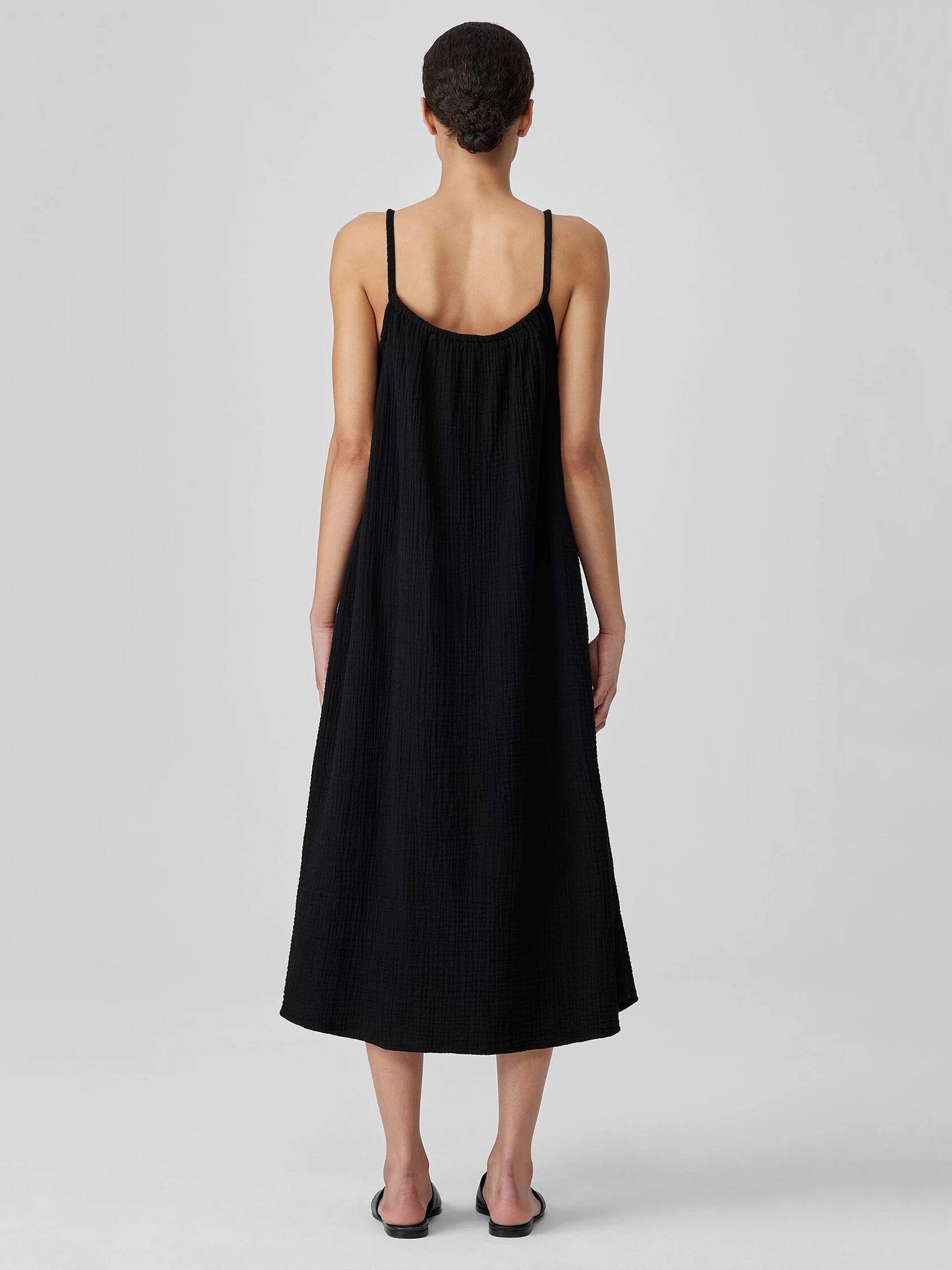 Organic Cotton Lofty Gauze Cami Dress