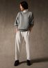 Felted Wool Jersey Lantern Pant in Regenerative Wool