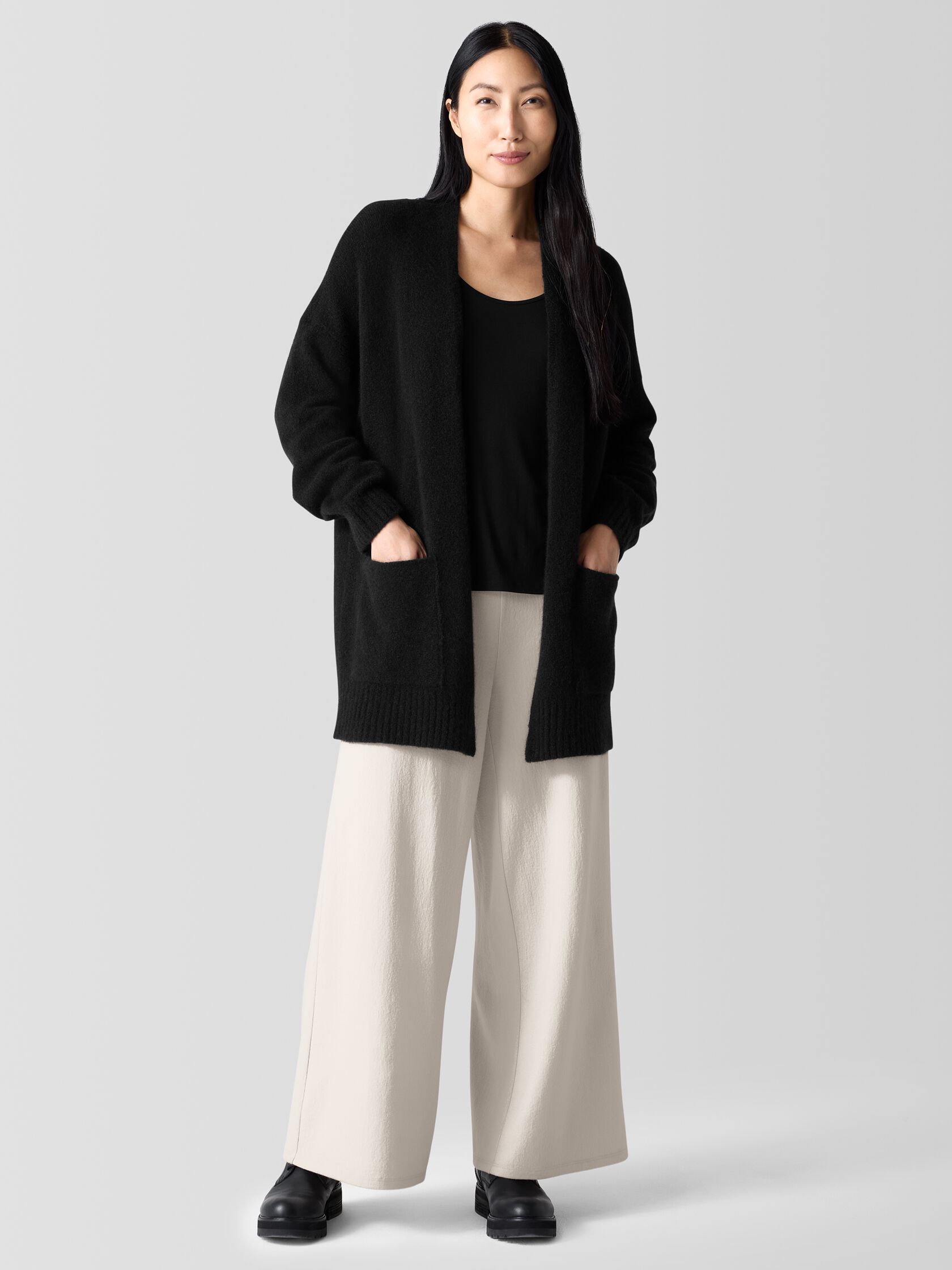 Cashmere Silk Bliss Long Cardigan