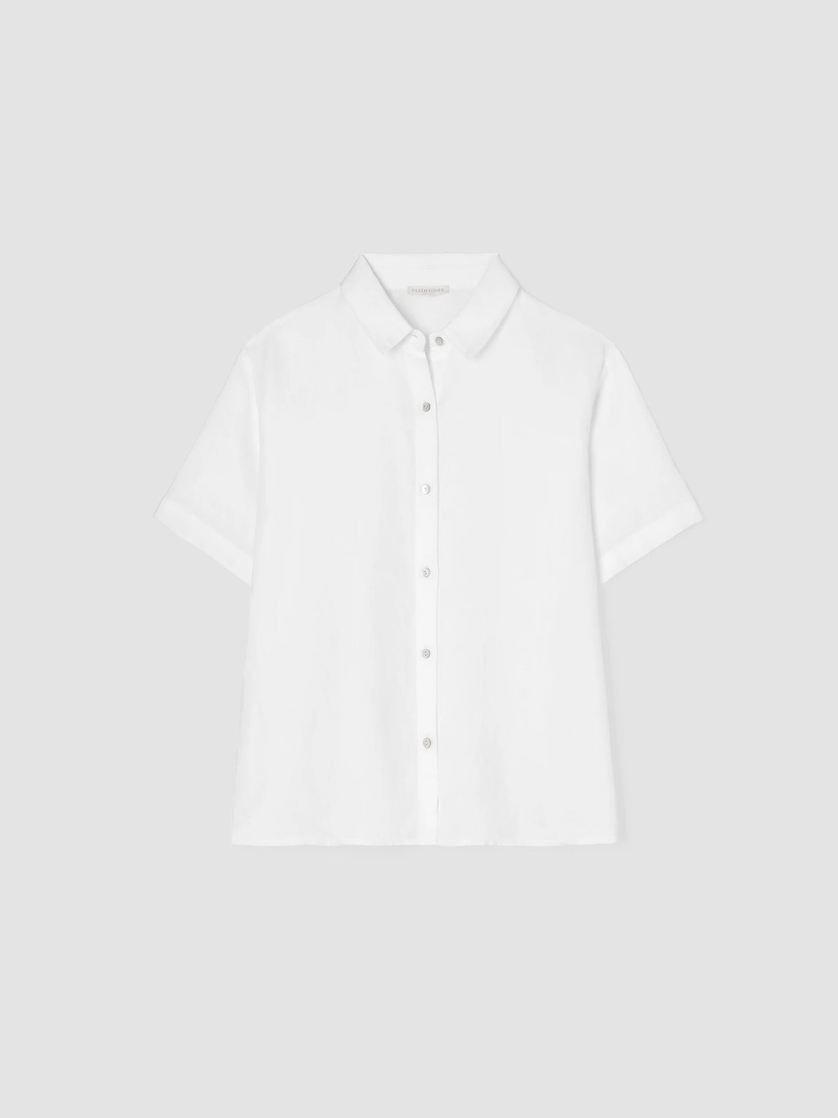 Handkerchief Linen Short-Sleeve Shirt