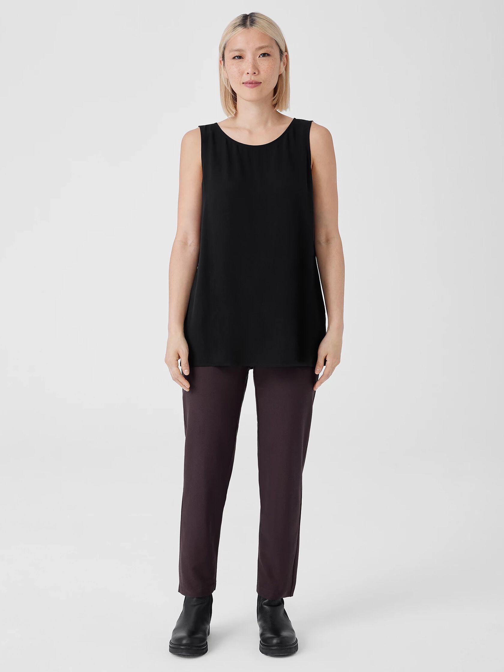 Washable Stretch Crepe Pant