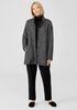 Organic Cotton Terry Stand Collar Jacket