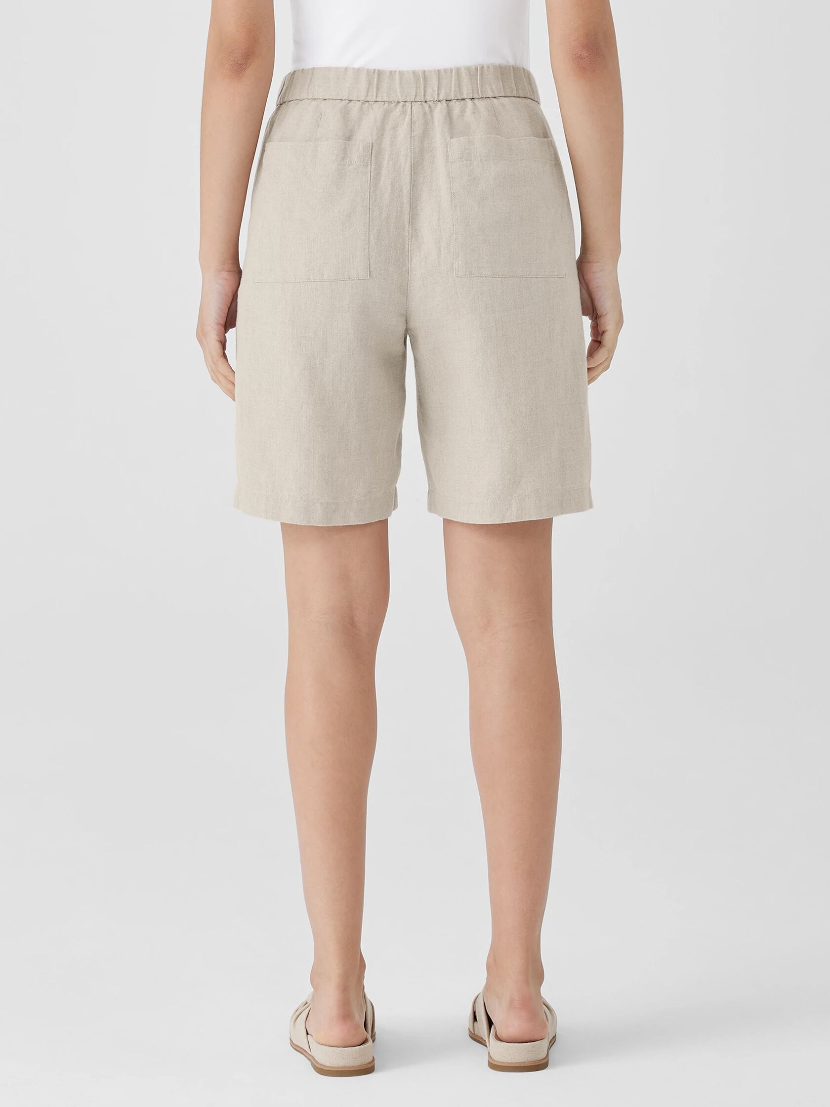 Organic Linen Shorts