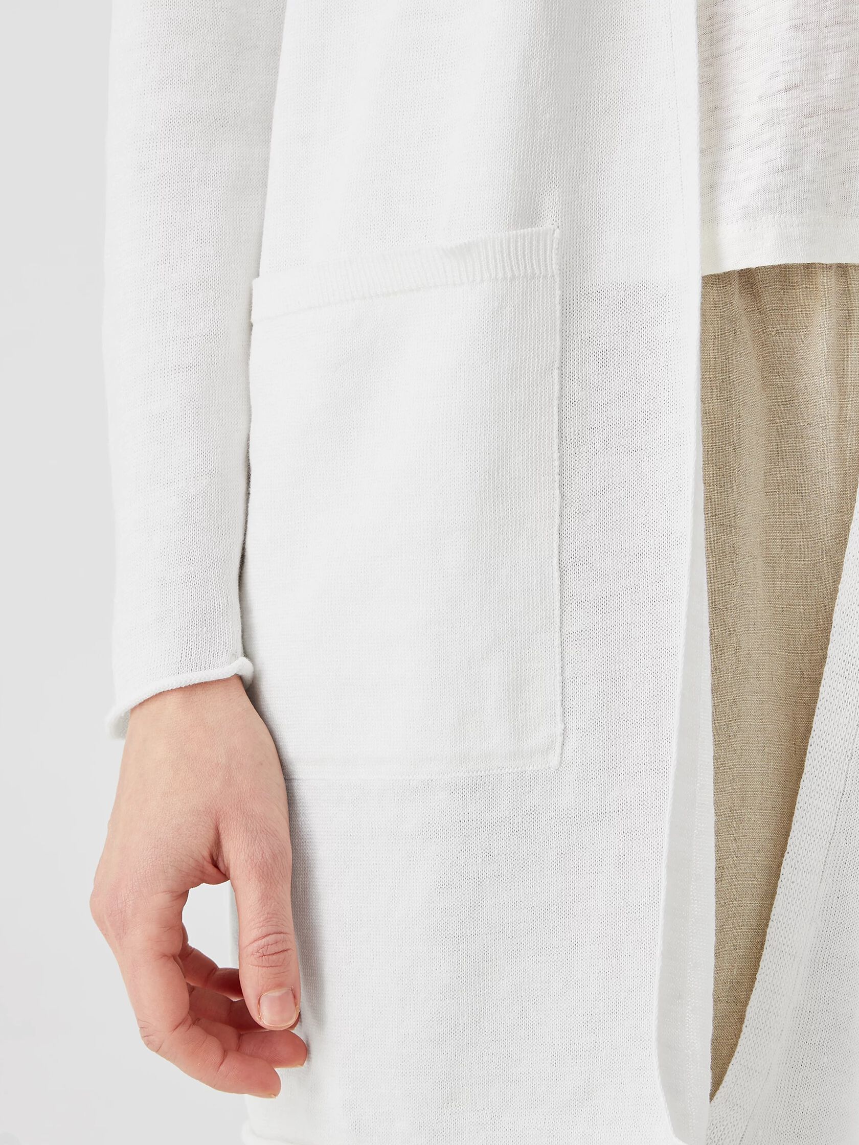 Organic Linen Cotton Cardigan